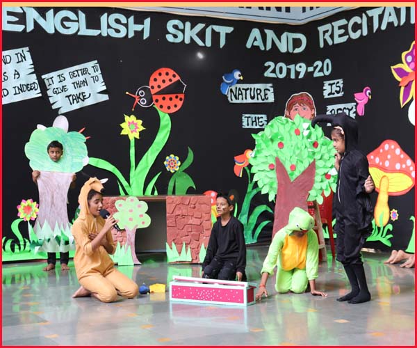 ENGLISH SKIT COMPETITION - YELLOW  HOUSE